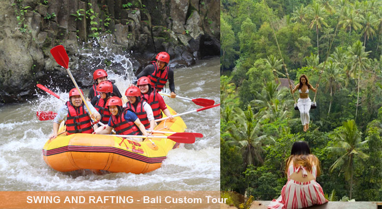 Bali Swing And Rafting Bali Custom Tour