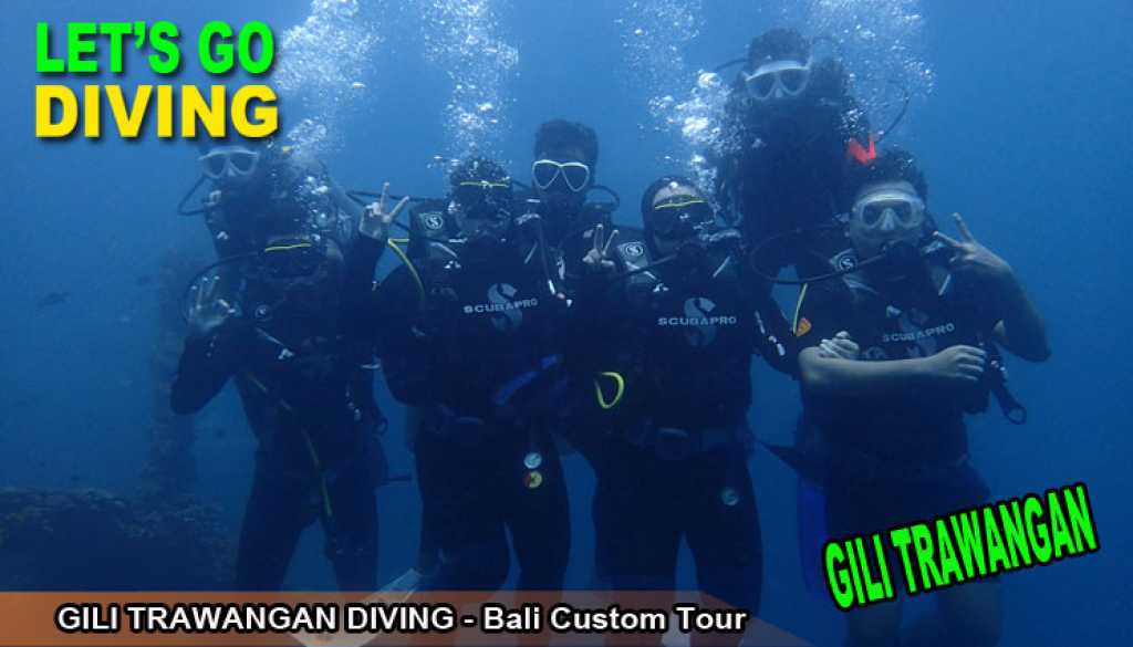 Diving and Snorkeling Gili Trawangan